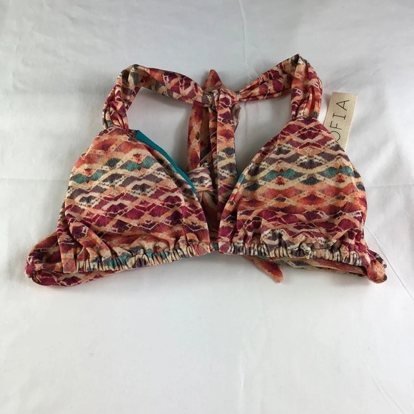 Sofia NEW Bikini Swimsuit top Size Small - Picture 1 of 3